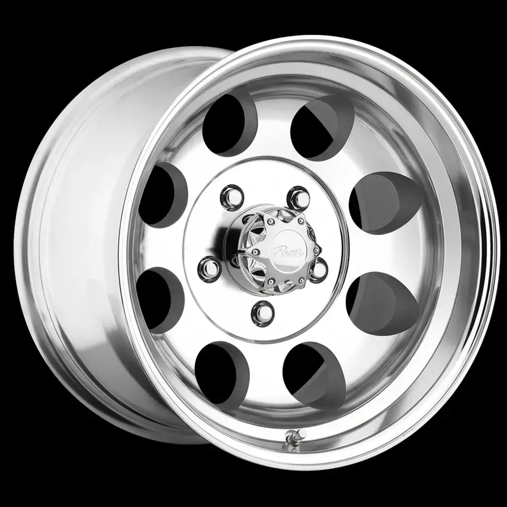 Pacer 164P Сustom Wheel Polished - Lt Mod 15" x 10", -48 Offset, 5x127 Bolt Pattern, 83.06mm Hub